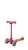 hulajnoga Mini Micro Deluxe Ruby Red widok z przodu złożona kierownica