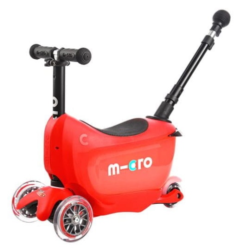 Przejdź do produktu MICRO Hulajnoga Mini Deluxe 2 GO PLUS - Czerwona