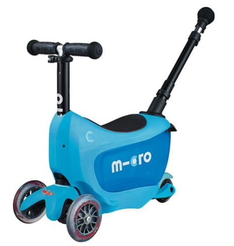 Przejdź do produktu MICRO Hulajnoga Mini Deluxe 2 GO PLUS - Niebieska