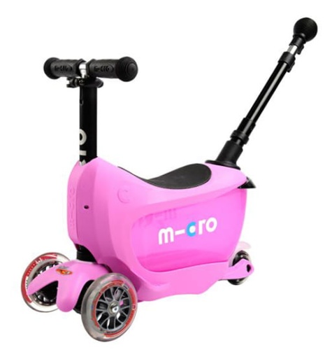 Przejdź do produktu MICRO Hulajnoga Mini Deluxe 2 GO PLUS - Różowa