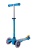 hulajnoga Mini Micro Deluxe Ocean Blue widok z przodu rozłożona kierownica