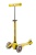 hulajnoga Mini Micro Deluxe Yellow widok z przodu rozłożona kierownica