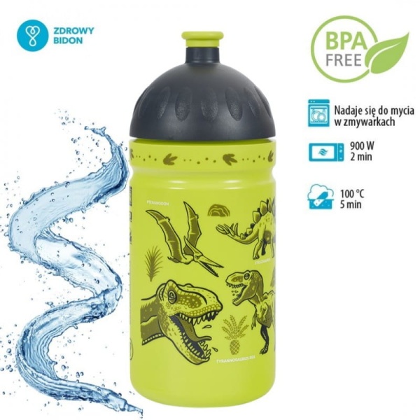 Zdrowy Bidon 0,5l Dinozaury.png