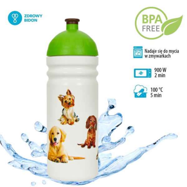 Zdrowy Bidon 0,7L - Psy infografika