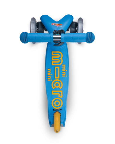 hulajnoga Mini Micro Deluxe Ocean Blue widok od góry