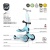jeździk hulajnoga trójkołowa Scoot And Ride Highwaykick 1+ BlueBerry specyfikacja