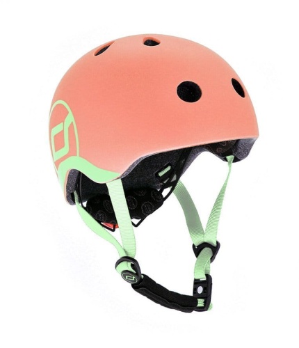 Przejdź do produktu SCOOT AND RIDE Kask dziecięcy Peach XXS 45-51cm