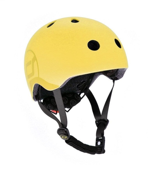 kask dla dzieci Scoot And Ride 3+ S-M Lemon widok główny