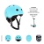 kask dla dzieci Scoot And Ride 3+ S-M Blueberry widok z różnych perspektyw