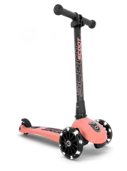 Scoot And Ride Highwaykick 3 LED Hulajnoga składana 3+ Peach