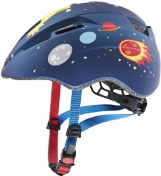 UVEX kask rowerowy Kid 2 cc  - blue rocket 46-52