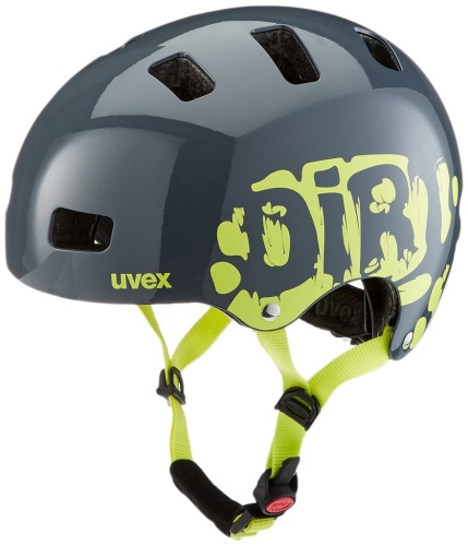 Przejdź do produktu UVEX kask rowerowy Kid 3  - dirt gray lime 51-55