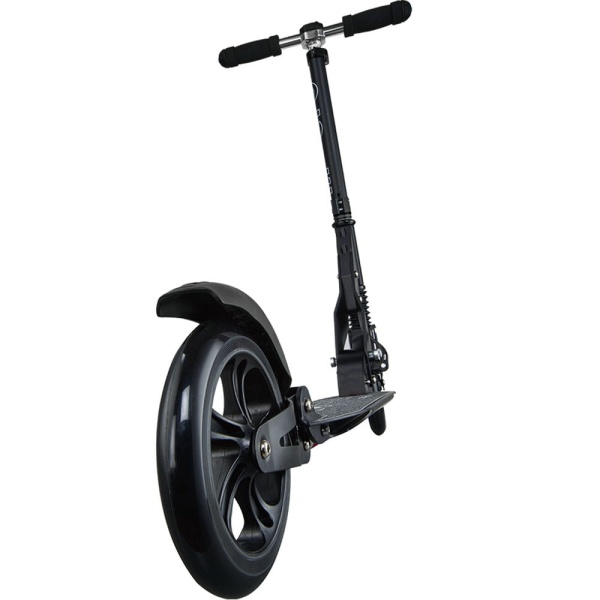 Hulajnoga Micro Suspension Black - widok od tyłu