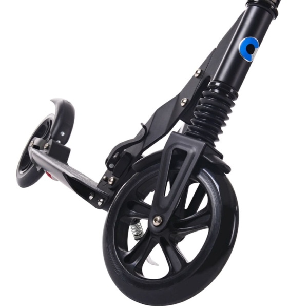 Hulajnoga Micro Suspension Black - widok od frontu