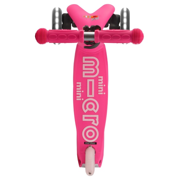 hulajnoga Mini Micro Deluxe LED Pink widok od góry