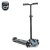 ScootAndRide Highwaykick 5 LED Hulajnoga trójkołowa balansowa ze świecącymi kółkami 5 Plus Steel widok główny z logo