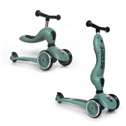 Scoot And Ride Highwaykick 2w1 Jeździk i hulajnoga 1-5 lat ForestGreen