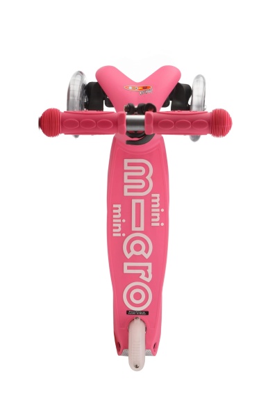 hulajnoga Mini Micro Deluxe Pink widok od góry