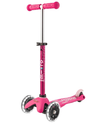 Przejdź do produktu Hulajnoga Mini Micro Deluxe LED - PINK
