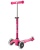hulajnoga Mini Micro Deluxe LED Pink widok od przodu