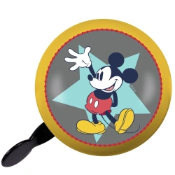 Dzwonek rowerowy retro Disney -  Mickey Yellow