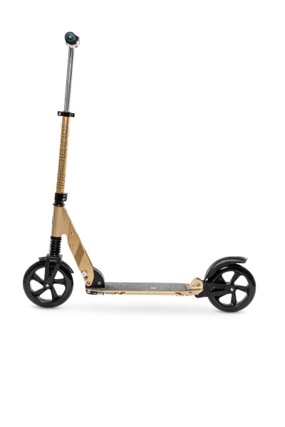 Hulajnoga Micro Suspension Gold - widok od boku