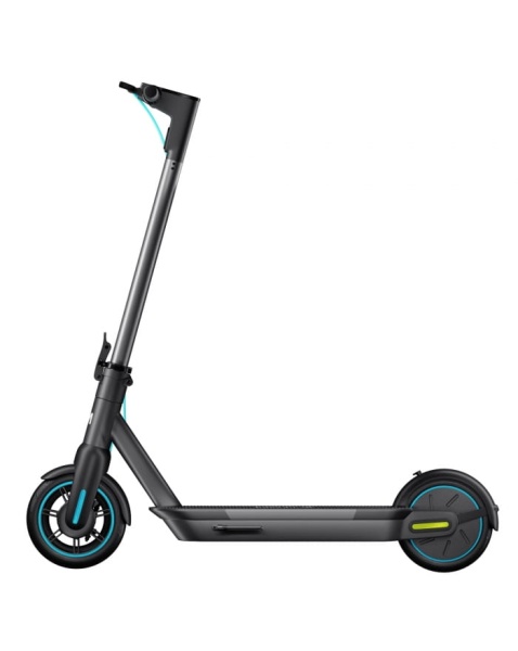 hulajnoga elektryczna Motus Scooty 10 szaro-srebrna - widok od boku