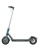 hulajnoga elektryczna Motus Scooty 10 Lite szaro-srebrna z błękitnymi akcentami - widok od boku