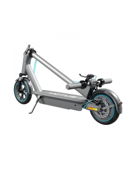 hulajnoga elektryczna Motus Scooty 10 Plus 2022 widok  od tyłu złożona kierownica