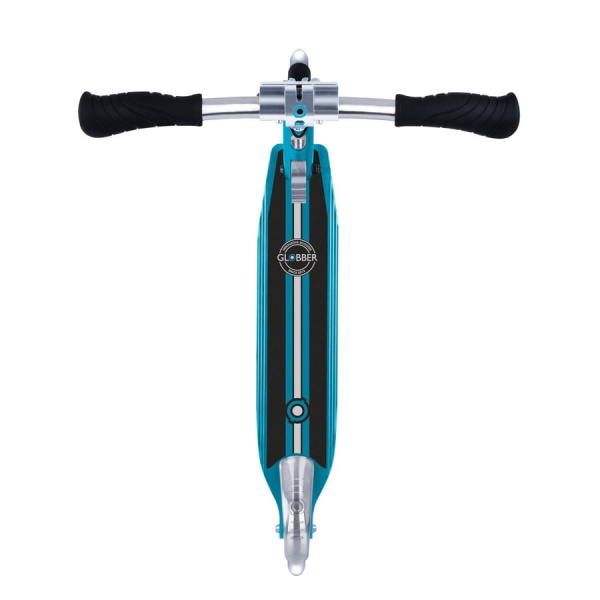 hulajnoga Globber Flow Element Comfort Lights Aqua widok od góry