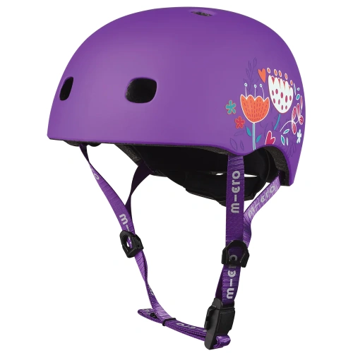 Przejdź do produktu Micro kask - Floral Purple V2 rozm. M 52-56cm