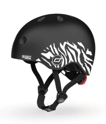 SCOOT AND RIDE Kask dziecięcy Zebra XXS 45-51cm