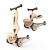 Scoot And Ride Highwaykick 1 Lifestyle 2w1 Jeździk i hulajnoga z zamykanym schowkiem 1 5-lat Leopard widok główny