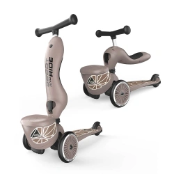 Scoot And Ride jeździk Highwaykick 1+ Lifestyle - Brown Lines