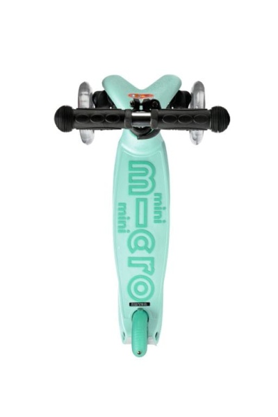 hulajnoga Mini Micro Deluxe 2GO PLUS Miętowa widok z góry wersja hulajnoga