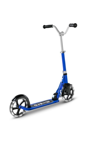 Hulajnoga Micro Cruiser Blue LED widok z tyłu