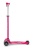 hulajnoga Maxi Micro Deluxe Pro LED Pink widok od boku z podniesioną kierownicą