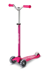 Hulajnoga Maxi Micro Deluxe Pro LED - Pink
