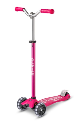 Przejdź do produktu Hulajnoga Maxi Micro Deluxe Pro LED - Pink
