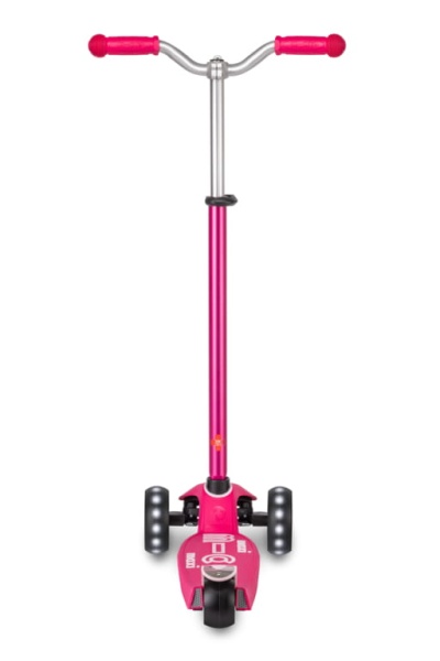 hulajnoga Maxi Micro Deluxe Pro LED Pink widok tył