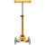 hulajnoga Mini Micro Deluxe LED Apricot widok front