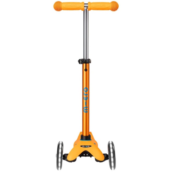 hulajnoga Mini Micro Deluxe LED Apricot widok front