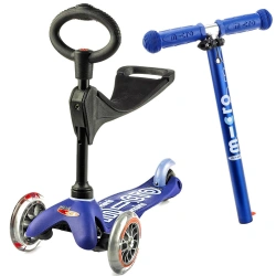 Jeździk hulajnoga Mini Micro 3w1 Deluxe - Blue