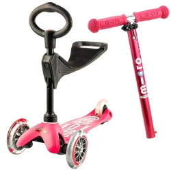 Jeździk hulajnoga Mini Micro 3w1 Deluxe - Pink