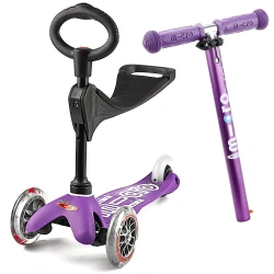 Jeździk hulajnoga Mini Micro 3w1 Deluxe - Purple