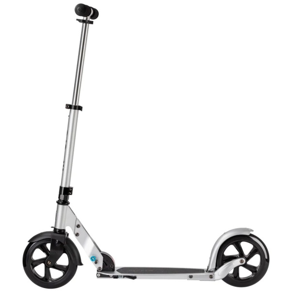 hulajnoga Micro Silver Matt Classic widok od boku