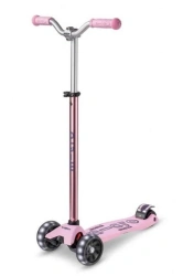 Hulajnoga Maxi Micro Deluxe Pro LED - Rose