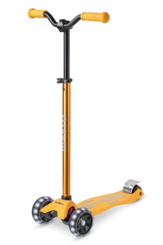 Przejdź do produktu Hulajnoga Maxi Micro Deluxe Pro LED - Sunburst Yellow