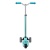 hulajnoga Maxi Micro Deluxe PRO LED Vibrant Blue widok tył z podniesioną kierownicą
