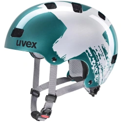 UVEX kask rowerowy Kid 3 - teal silver 55-58